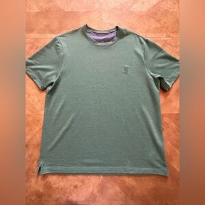 Chaps Green Performance Tee – XL – Short Sleeve Casual Shirt